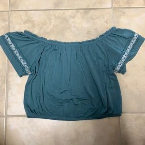 American Eagle off the shoulder top